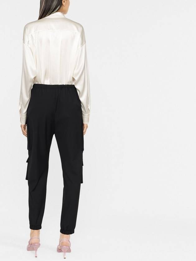 Silk Satin Shirt White - TOM FORD - BALAAN 4