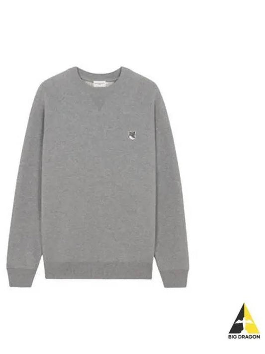 Gray Fox Head Patch Sweatshirt 3COLOR GM00333KM0002 - MAISON KITSUNE - BALAAN 1