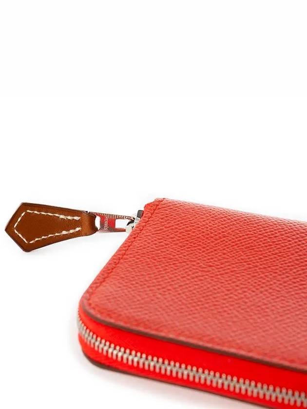 Silkin Coin Wallet Red - HERMES - BALAAN 4