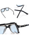 Z1086E Silver LV Satellite Sun Clip Men s Sunglasses - LOUIS VUITTON - BALAAN 6