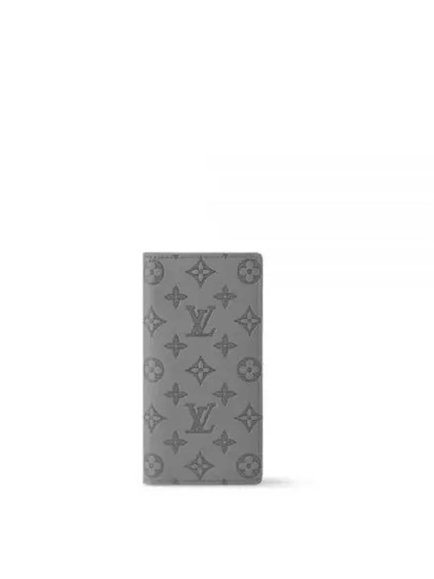 Brazza Long Wallet Grey - LOUIS VUITTON - BALAAN 2