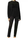 Women's Giostra Wool Knit Top Black - MAX MARA - BALAAN 5