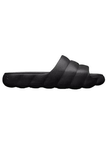 Lilo Slide Slippers Black - MONCLER - BALAAN 1