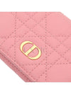 Caro Glycine Wallet Pink Cannage Card Holder Business S5132UWHC - DIOR - BALAAN 6