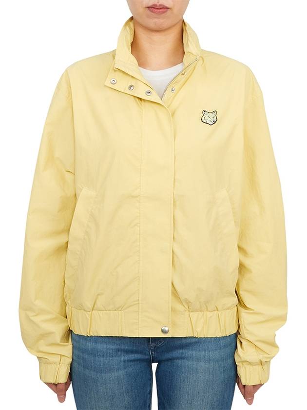 Fox Head Windbreaker Yellow - MAISON KITSUNE - BALAAN 3