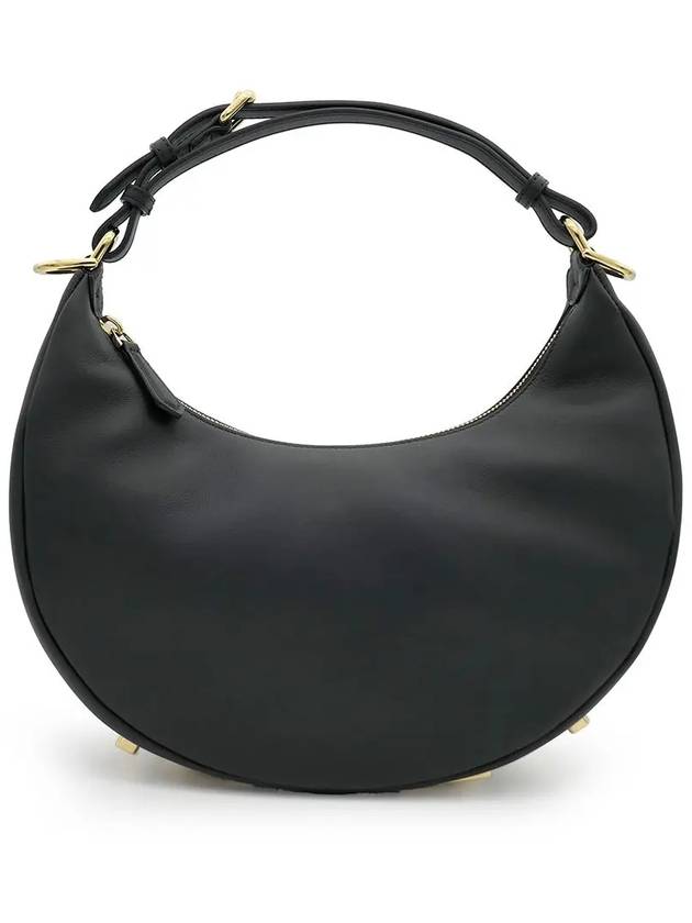 Fendigraphy Small Hobo Shoulder Bag Black - FENDI - BALAAN 2