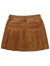 Corduroy Skirt OF4092LBBROWN - ONOFF - BALAAN 2