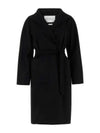 Lilia Cashmere Single Coat Black - MAX MARA - BALAAN 2