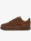 Air Force 1 07 Suede Low Top Sneakers Cacao Wow - NIKE - BALAAN 2