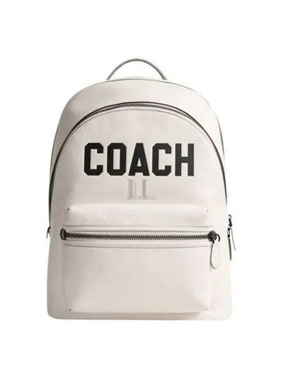 Charter Graphic Backpack White - COACH - BALAAN 2