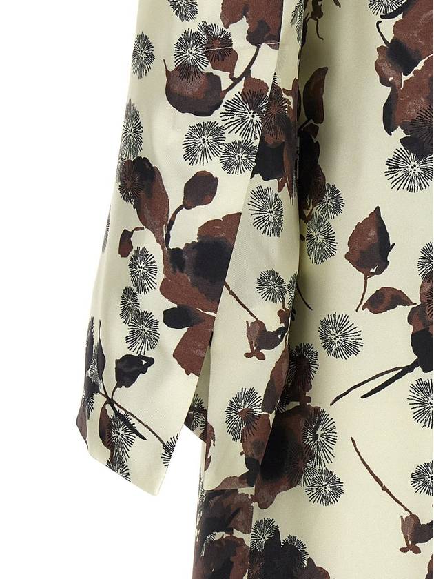 Alberto Biani Floral Print Trench Coat - ALBERTO BIANI - BALAAN 4