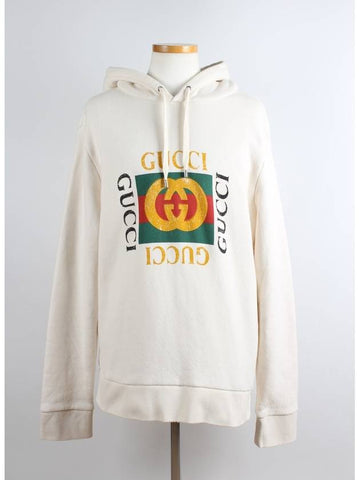 vintage box logo hoodie - GUCCI - BALAAN 1