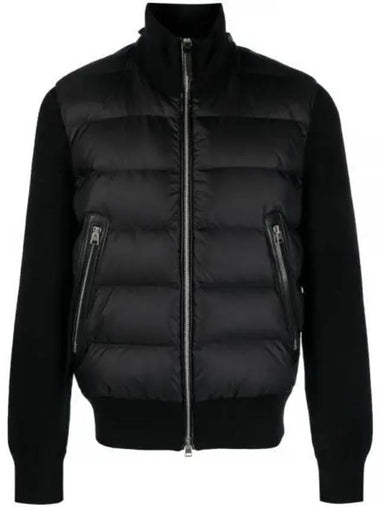 KZY001 YMW039F24 LB999 Front down padded zip up jacket - TOM FORD - BALAAN 1