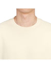 Diagonal Raised Fleece Sweatshirt Beige - CP COMPANY - BALAAN 7