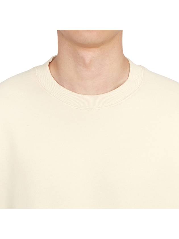 Diagonal Raised Fleece Sweatshirt Beige - CP COMPANY - BALAAN 7