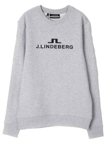 Men s Alpha Crew Neck Golf Long Sleeve T Shirt - J.LINDEBERG - BALAAN 1