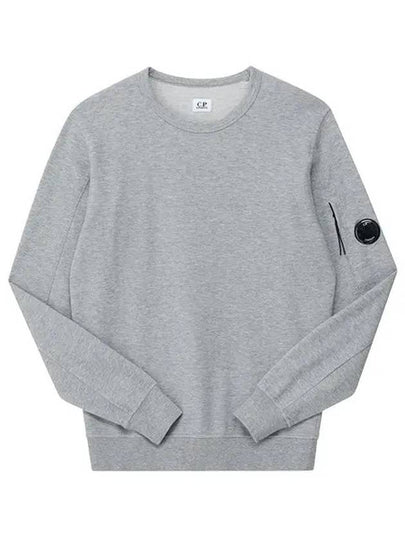 Light Fleece Sweatshirt Grey - CP COMPANY - BALAAN 2