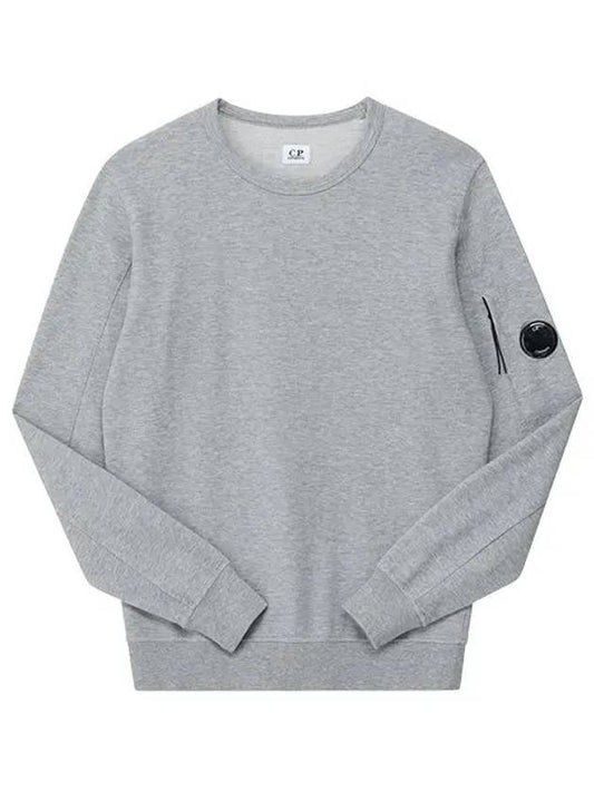 Light Fleece Sweatshirt Grey - CP COMPANY - BALAAN 2