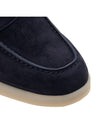 Suede Bloafers Navy - PRADA - BALAAN 10