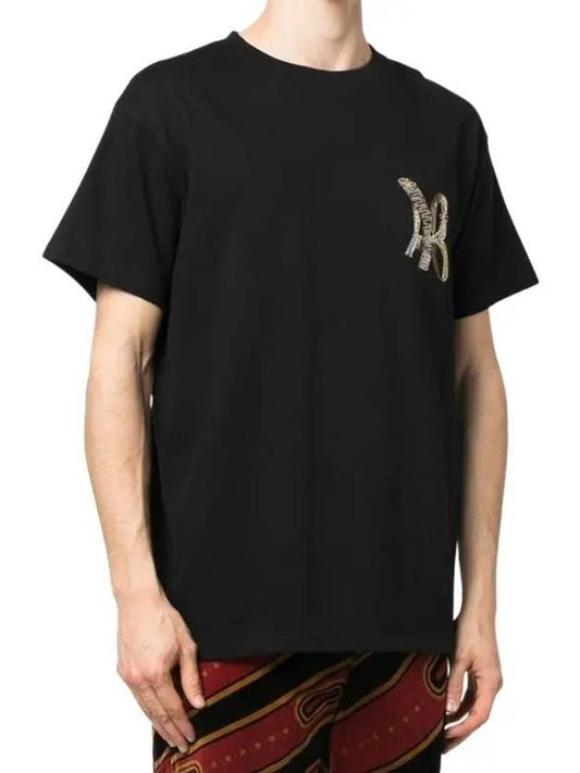 WITH graphic print t-shirt ATB897U BLACK - ANDERSSON BELL - BALAAN 2