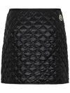 2D00008 788L9 999 Diamond Quilted Padded Mini Skirt - MONCLER - BALAAN 1