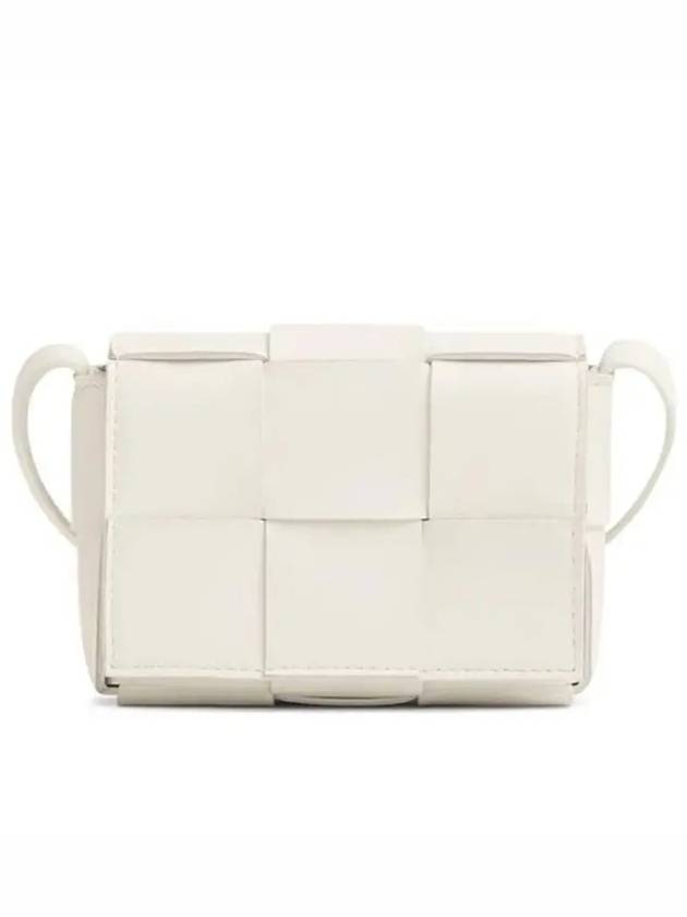 Intrecciato Cassette Small Cross Bag White - BOTTEGA VENETA - BALAAN 2