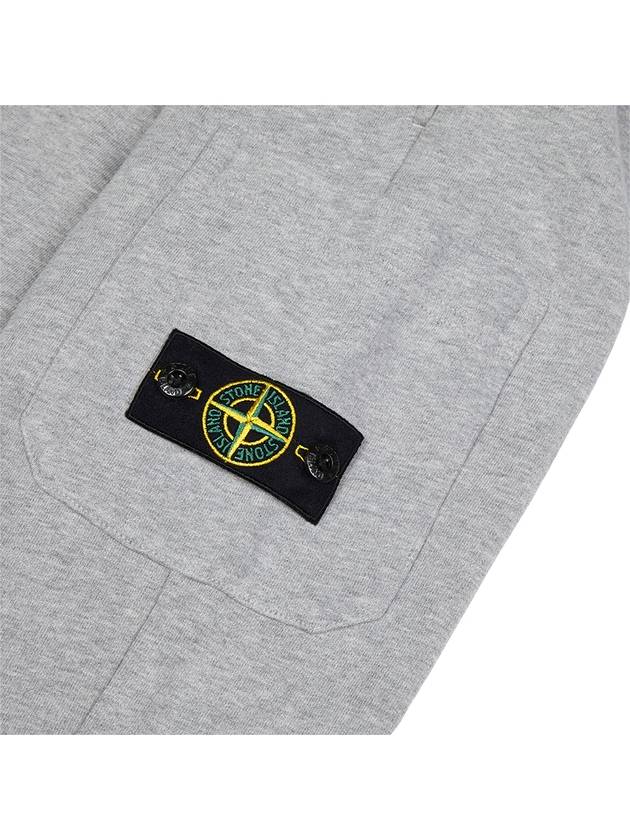 Kids Compass Logo Patch Training Jogger Track Pants Grey - STONE ISLAND - BALAAN 7