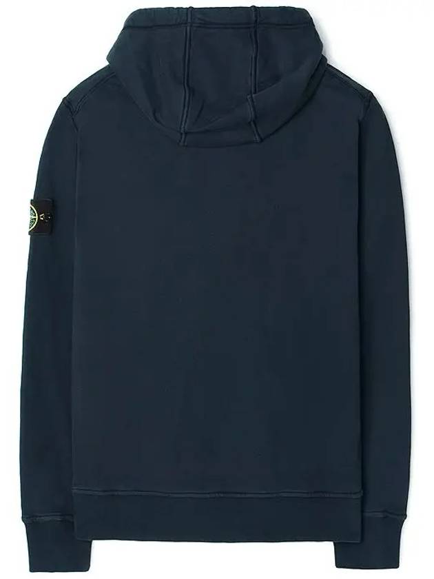 Wappen Patch Hoodie Dark Navy - STONE ISLAND - BALAAN 3