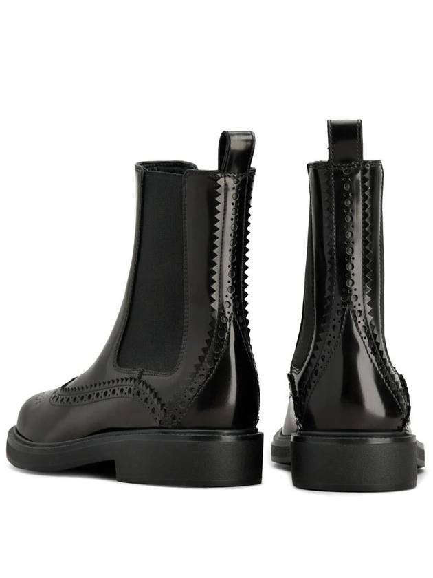 Leather Chelsea Boots Black - TOD'S - BALAAN 4