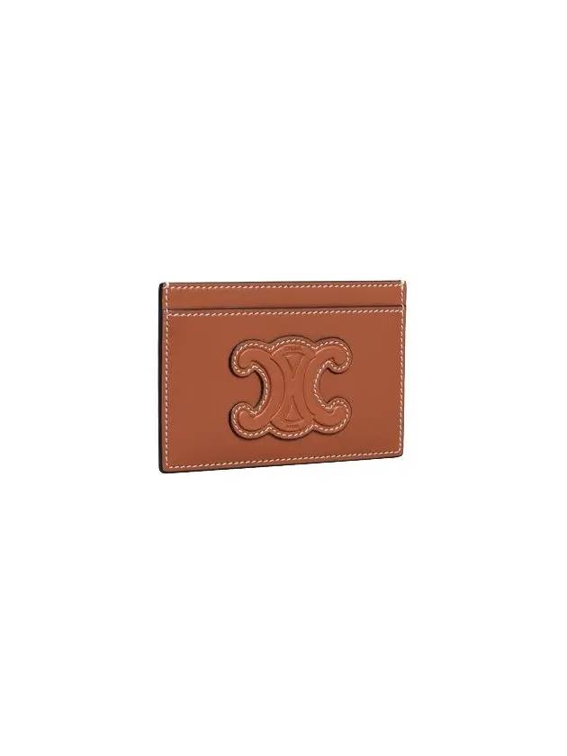 Coeur Triomphe Card Wallet Tan - CELINE - BALAAN 4