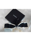 Hair Chouchou Ribbon Silk Scrunchie Black - CHANEL - BALAAN 3