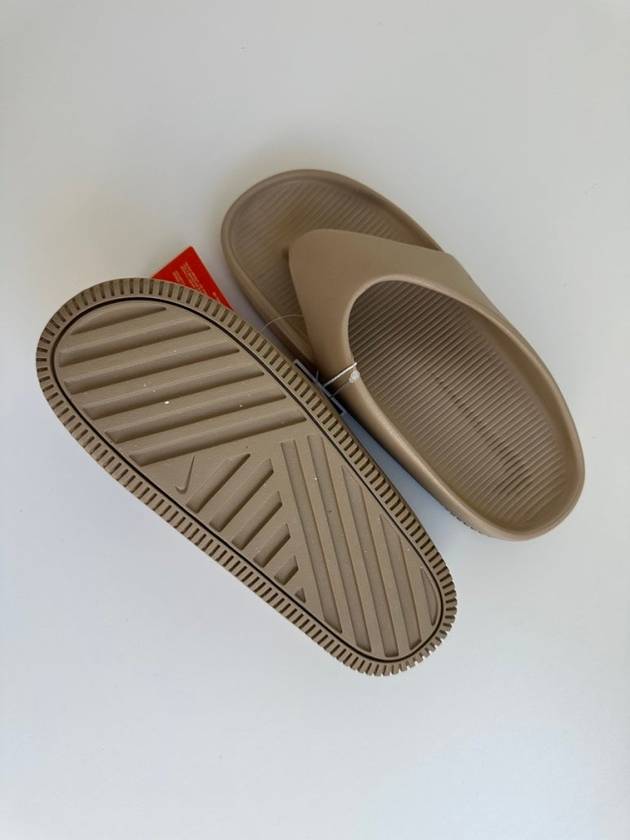 Calm Flip Flops Khaki - NIKE - BALAAN 6