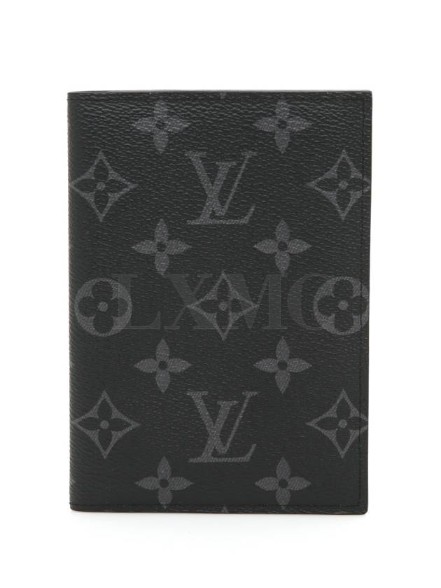 Passport Cover Monogram Eclipse Wallet M64501 - LOUIS VUITTON - BALAAN 1