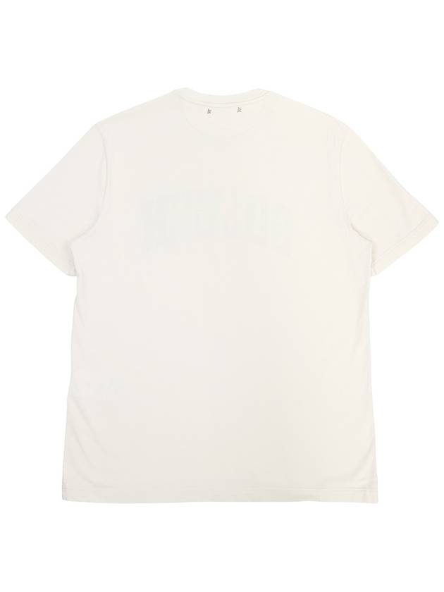 Logo Short Sleeve T-Shirt Ivory - GOLDEN GOOSE - BALAAN 3