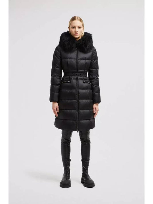 Women's Boedic Long Padding Black - MONCLER - BALAAN 2