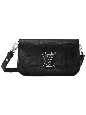 Buci Epi Shoulder Bag Black - LOUIS VUITTON - BALAAN.