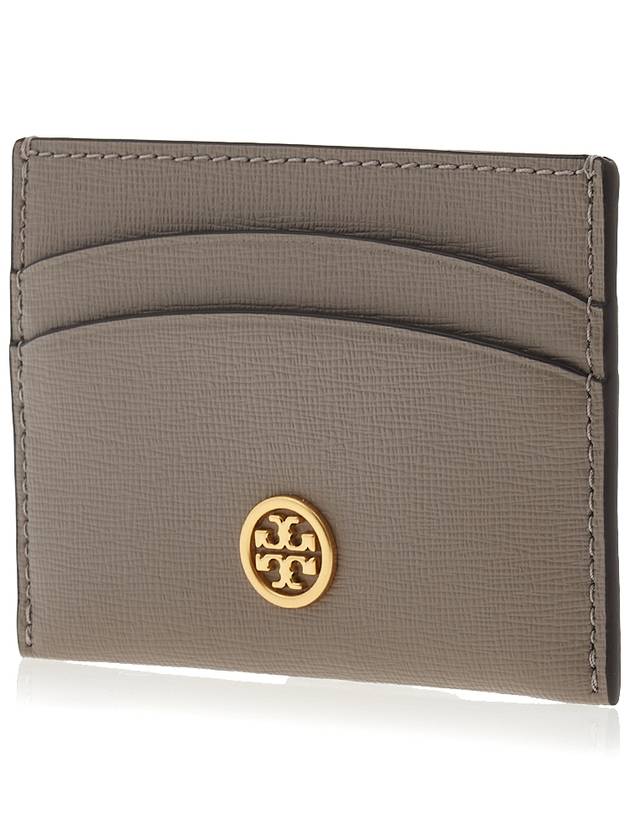 Robinson Card Wallet Grey - TORY BURCH - BALAAN 3