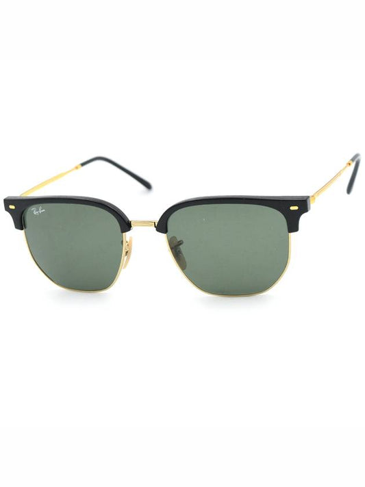 New Clubmaster Sunglasses Green - RAY-BAN - BALAAN.