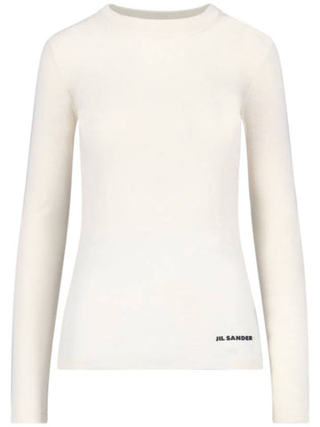 Jil Sander T-shirts and Polos White - JIL SANDER - BALAAN 1