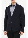 Giorgio Armani 9SGGG06L Embossing Jacket Navy T01ET FBWF - EMPORIO ARMANI - BALAAN 2