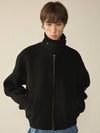 Destroyed Cutting Blouson Jacket Black - KINETO - BALAAN 1