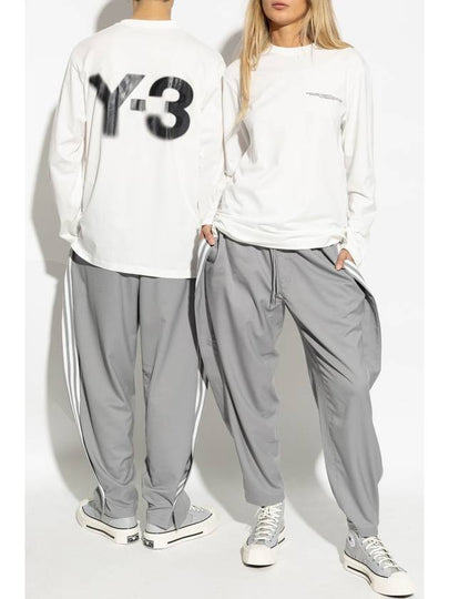 Y-3 Yohji Yamamoto Loose-fit Trousers, Unisex, Grey - Y-3 - BALAAN 2