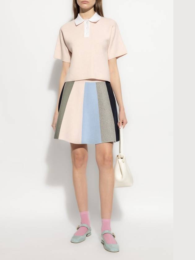 JW Anderson Polo With Cashmere Finish, Women's, Pink - JW ANDERSON - BALAAN 2