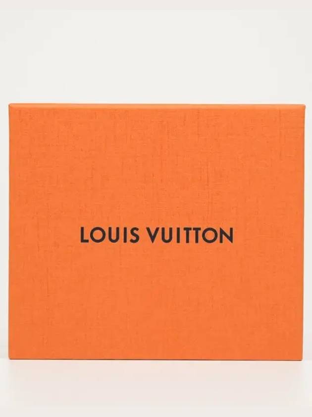 Louis Vuitton Business Card Holder Monogram Embossed Leather Black M58456 - HERMES - BALAAN 6