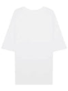 Guizy Back Logo Short Sleeve T-Shirt White - ISABEL MARANT - BALAAN 1