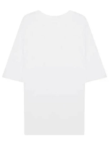 Guizy Back Logo Short Sleeve T-Shirt White - ISABEL MARANT - BALAAN 1