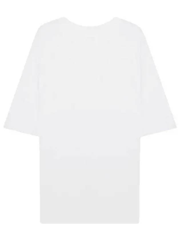 Guizy Back Logo Short Sleeve T-Shirt White - ISABEL MARANT - BALAAN 1