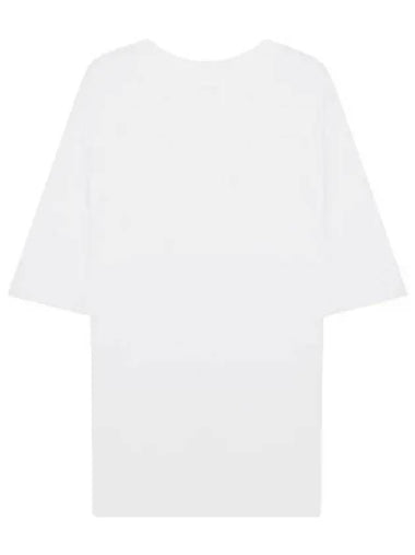 Guizy Back Logo Short Sleeve T-Shirt White - ISABEL MARANT - BALAAN 1