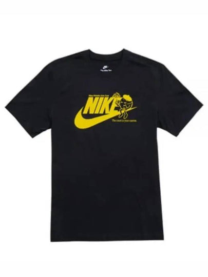 Sportswear Art Is Sport Short Sleeve T-Shirt Black - NIKE - BALAAN 2