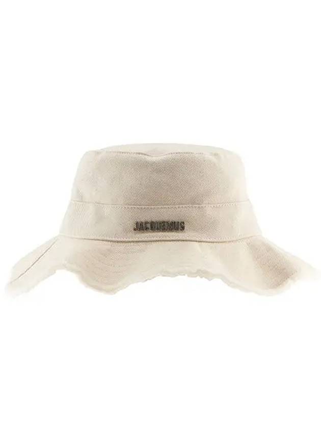 Le Bob Artichaut Bucket Hat Off White - JACQUEMUS - BALAAN 6